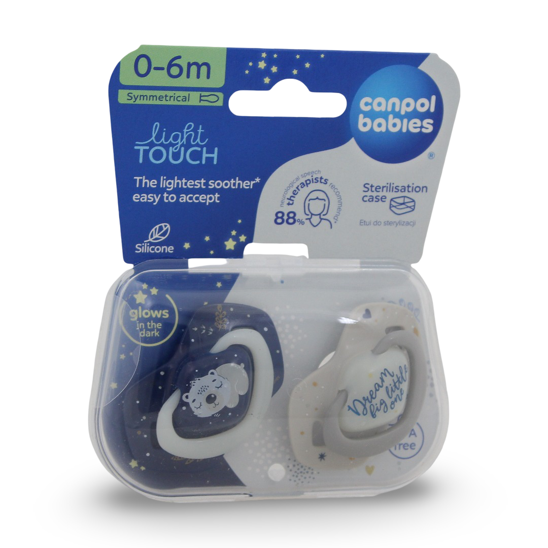 Canpol Babies Silicone Soother 0-6m – Sleepy Koala (2Pcs)