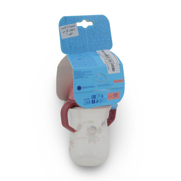 Canpol Babies First Cup with Silicone Spout 6m+ – Rose