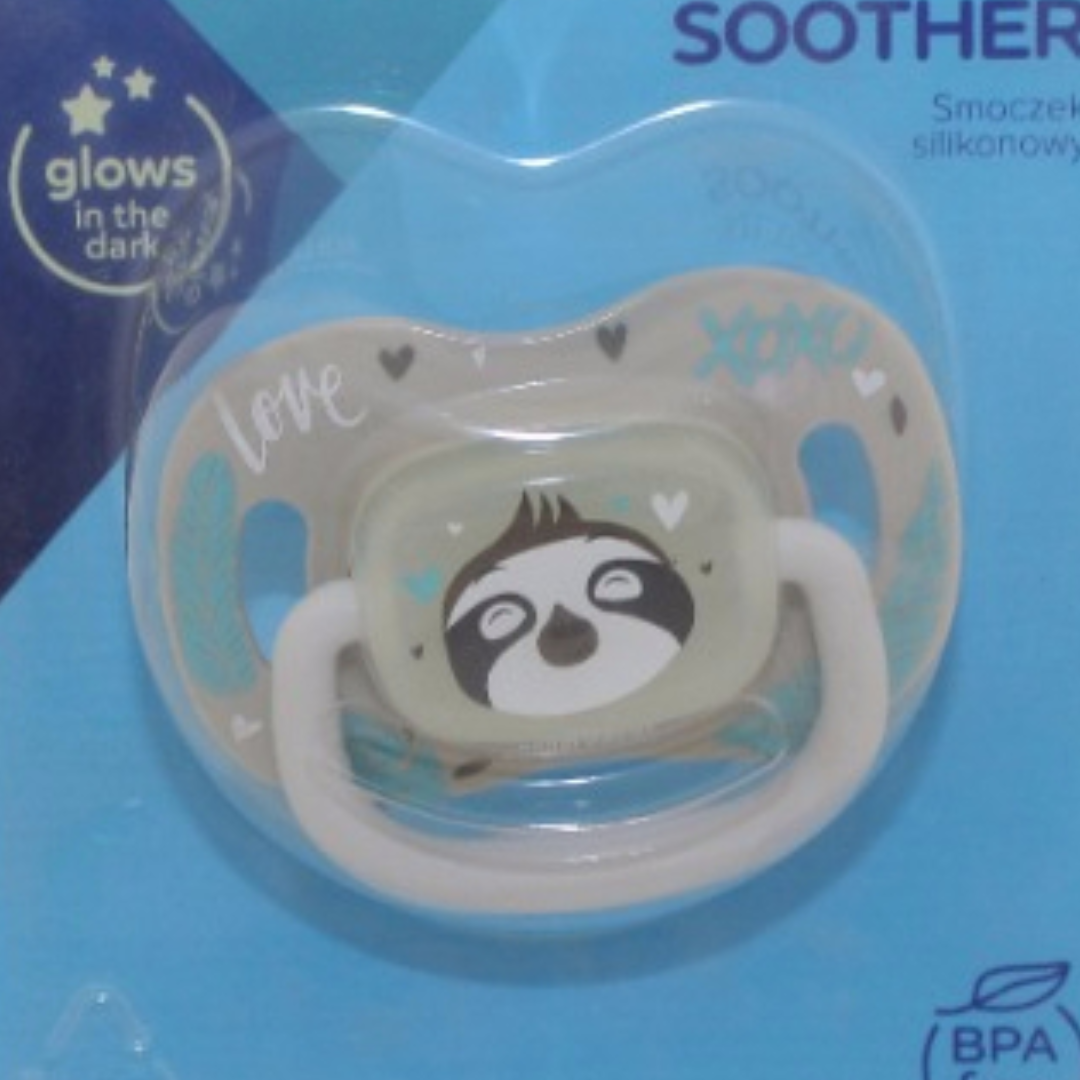 Canpol babies Silicone Symmetrical Soother 0-6M – Grey Leni