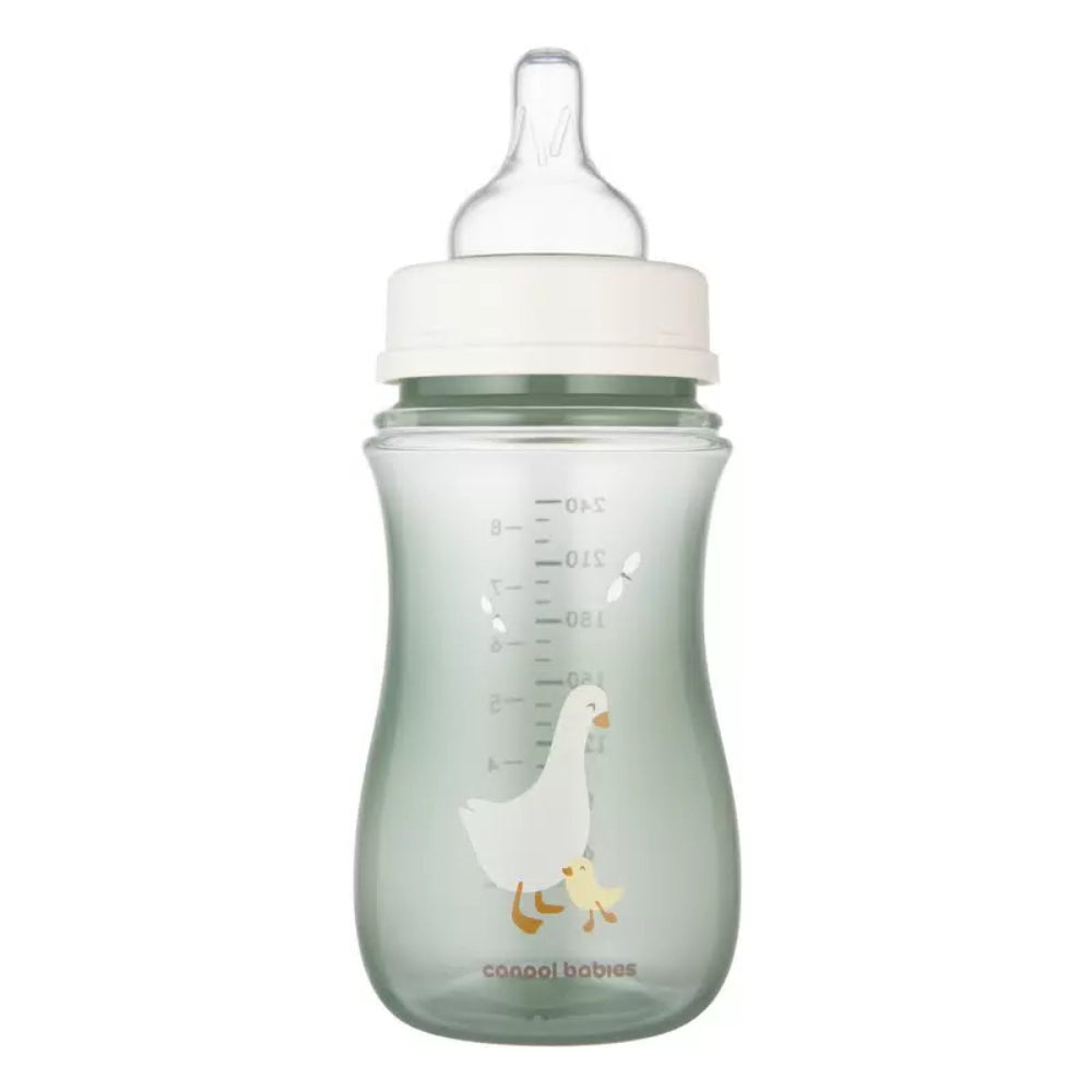 Canpol Babies Easy Start Anti-Colic Baby Bottle 3m+ 240ml – Goose Design