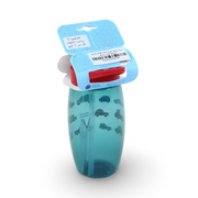 Canpol Babies Sports Cup with Foldable Straw 400ml – Blue Cars