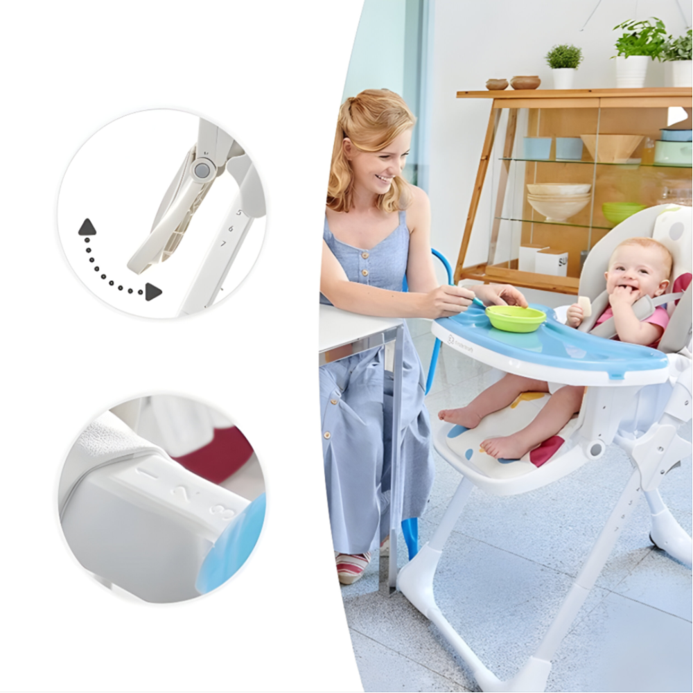 Kinderkraft – Lastree 2-in-1 High Chair – Wood