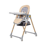 Kinderkraft – Lastree 2-in-1 High Chair – Wood