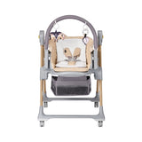 Kinderkraft – Lastree 2-in-1 High Chair – Wood