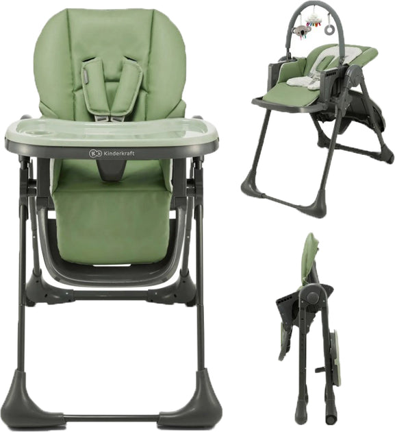 Kinderkraft Tummie High Chair – Green