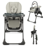 Kinderkraft Tummie Highchair – Grey