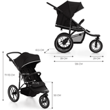 Kinderkraft HELSI 2 Stroller – Black