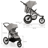 Kinderkraft Stroller HELSI 2 – Dust Gray