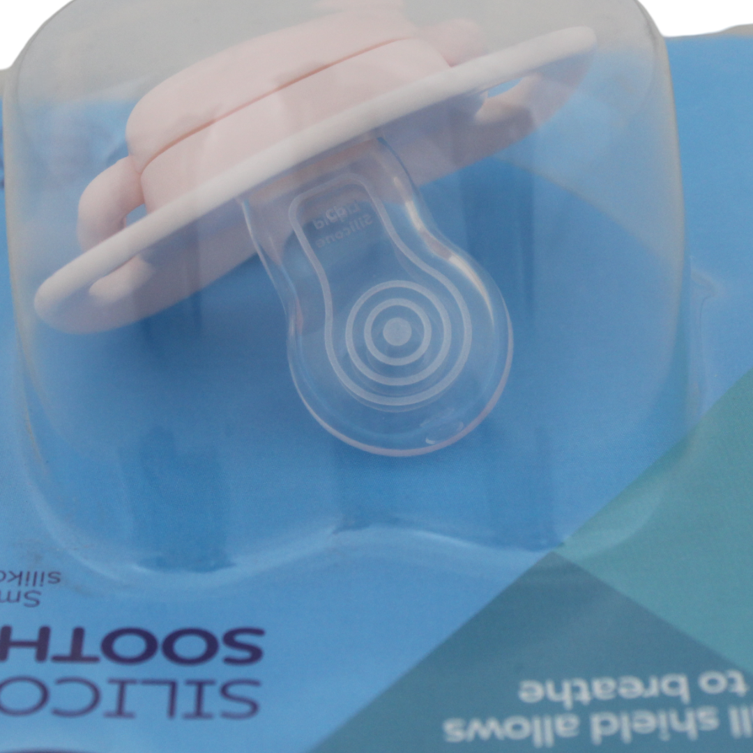 Canpol Babies Silicone Symmetrical Soother 6-18m – Pink