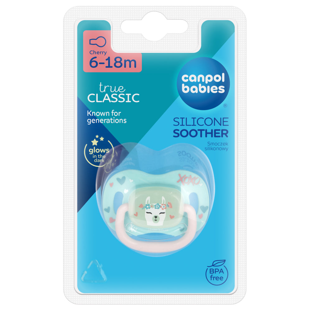 Canpol Babies True Classic Silicone Soother 6-18m