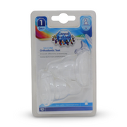 Canpol Babies Orthodontic Silicone Teat 3m+ (Pack of 2)