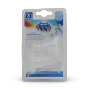 Canpol Babies Silicone Orthodontic Teat – Fast Flow (12m+) Angled 2 pcs