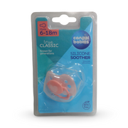 Canpol Babies True Classic Silicone Soother 6-18m – Salmon