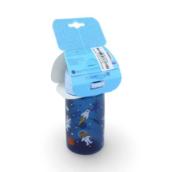 Canpol Babies Junior Water Bottle 400ml 2.5 Years+ – Navy