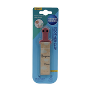 Canpol Babies Bonjour Paris Soother Clip with Ribbon – Pink