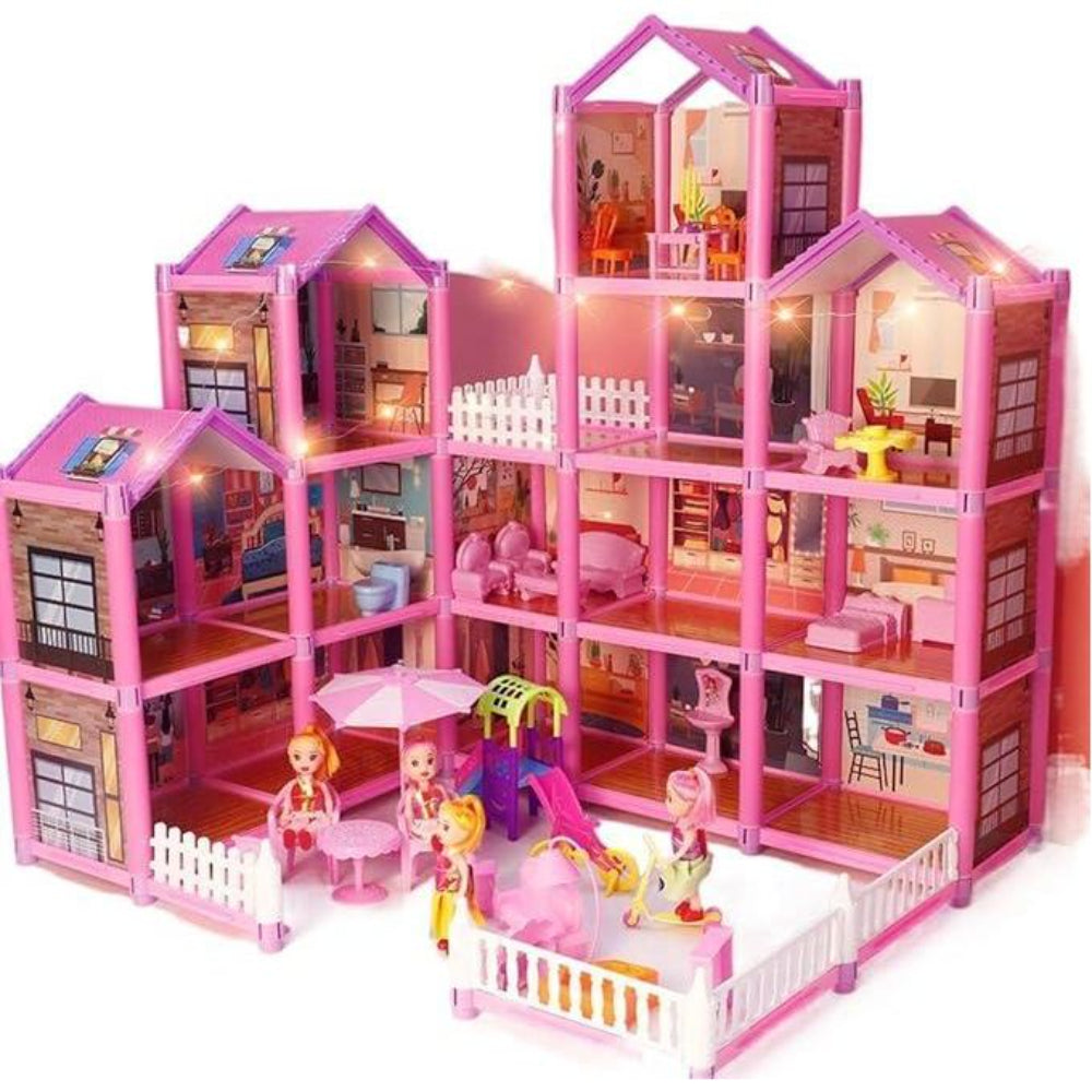 Dream Home DIY Villa Set Doll House - Toys - Prime