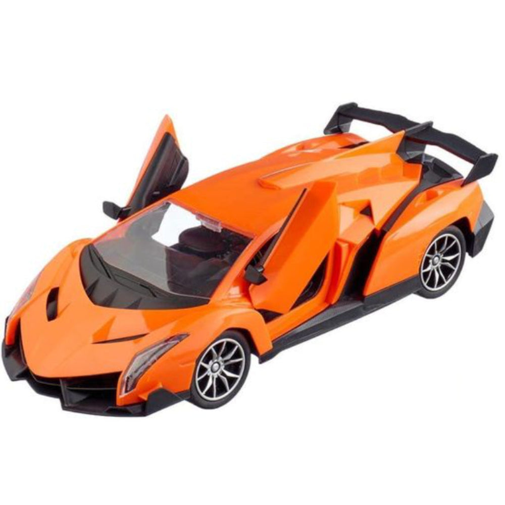Luxurious 1:16 Scale RC Sports Car – Orange