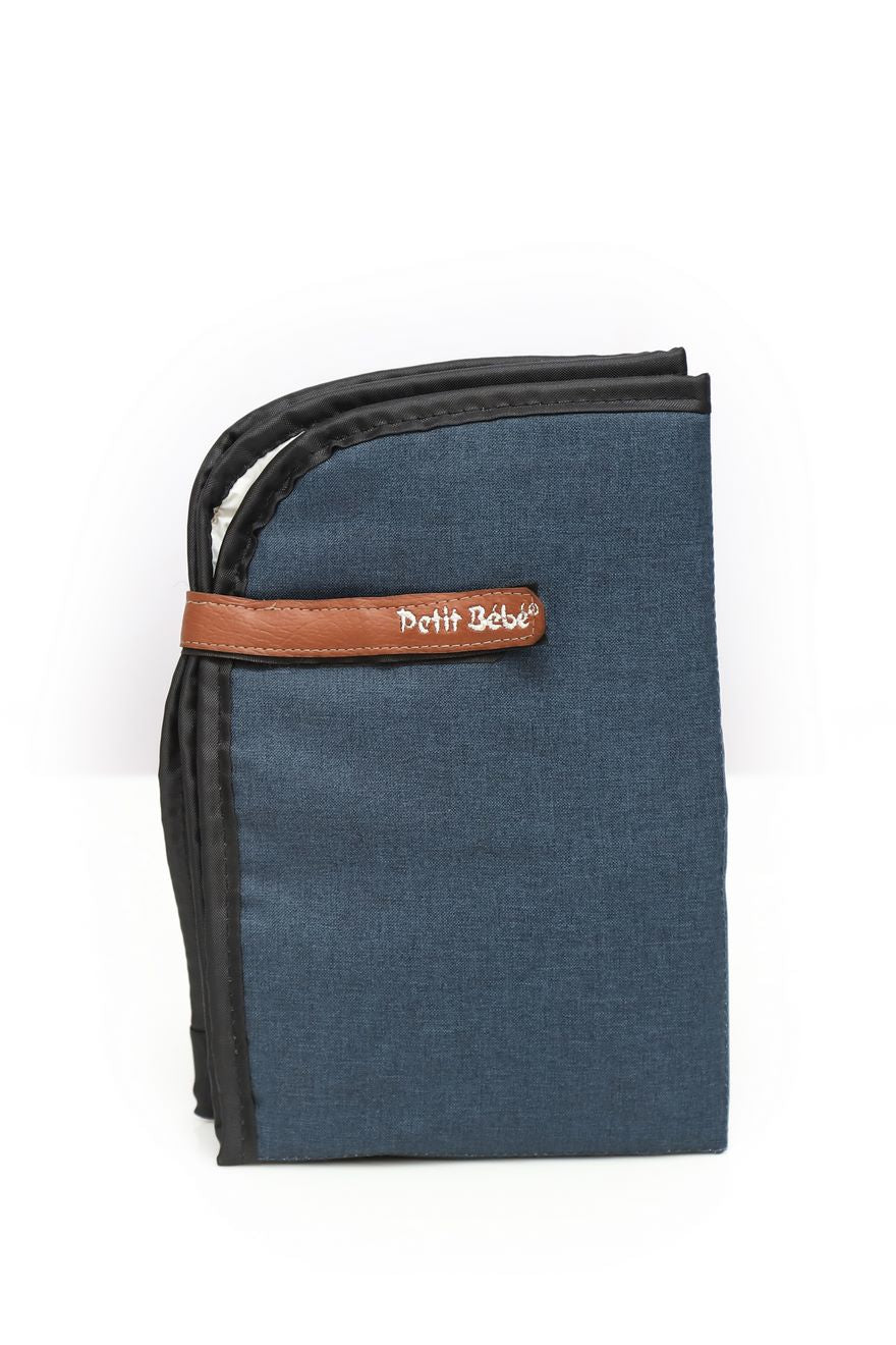 Petit Bebe Baby Diaper Bag Premium – Blue & Havan