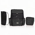 Petit Bebe Baby Diaper Backpack Premium Allure – Black
