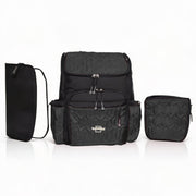Petit Bebe Baby Diaper Backpack Premium Allure – Black