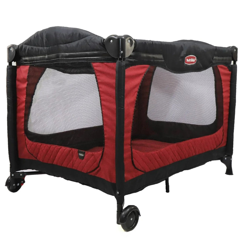 Petit Bebe Baby Play Pen Premium – Maroon