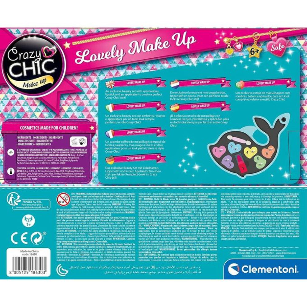 Clementoni Crazy Chic Lovely Dolphin Make Up Set