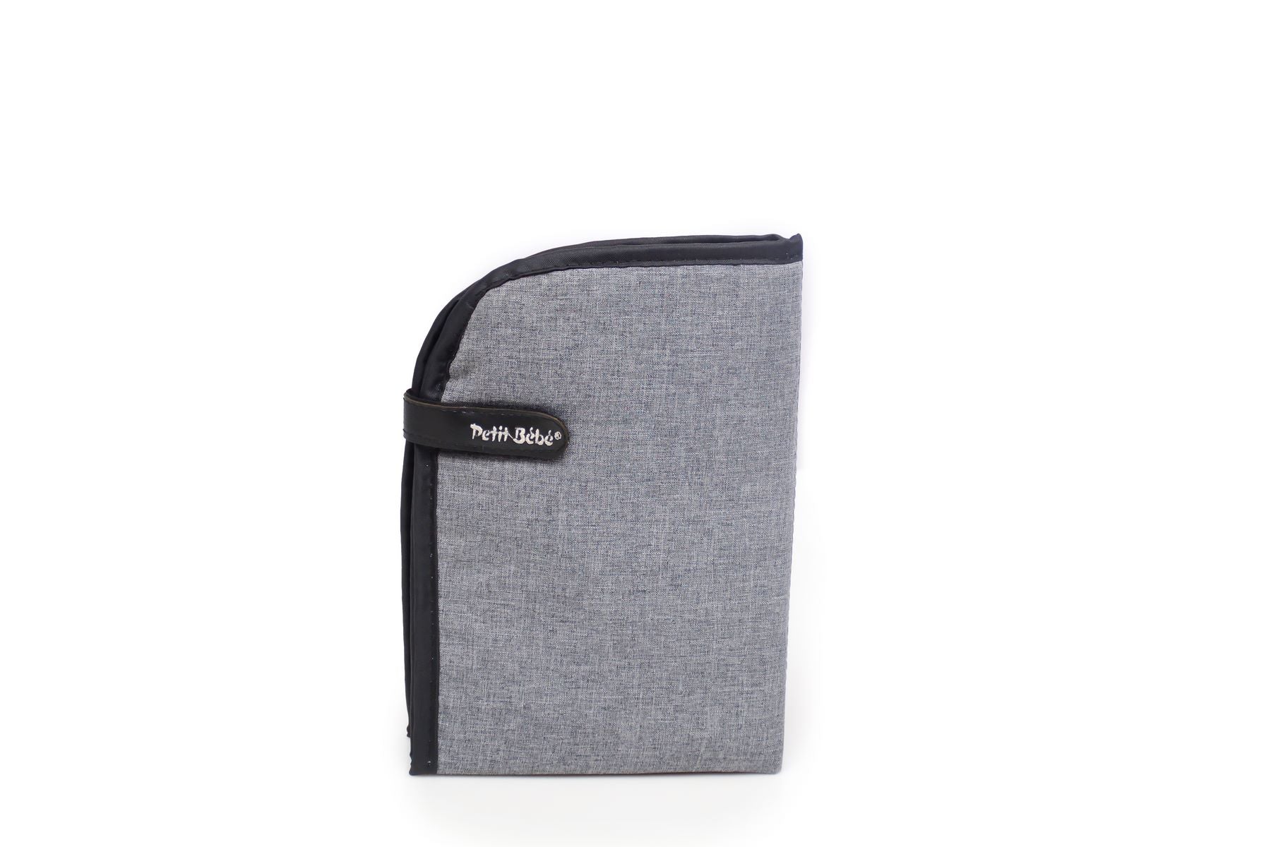 Petit Bebe Baby Diaper Bag Premium – Grey & Black