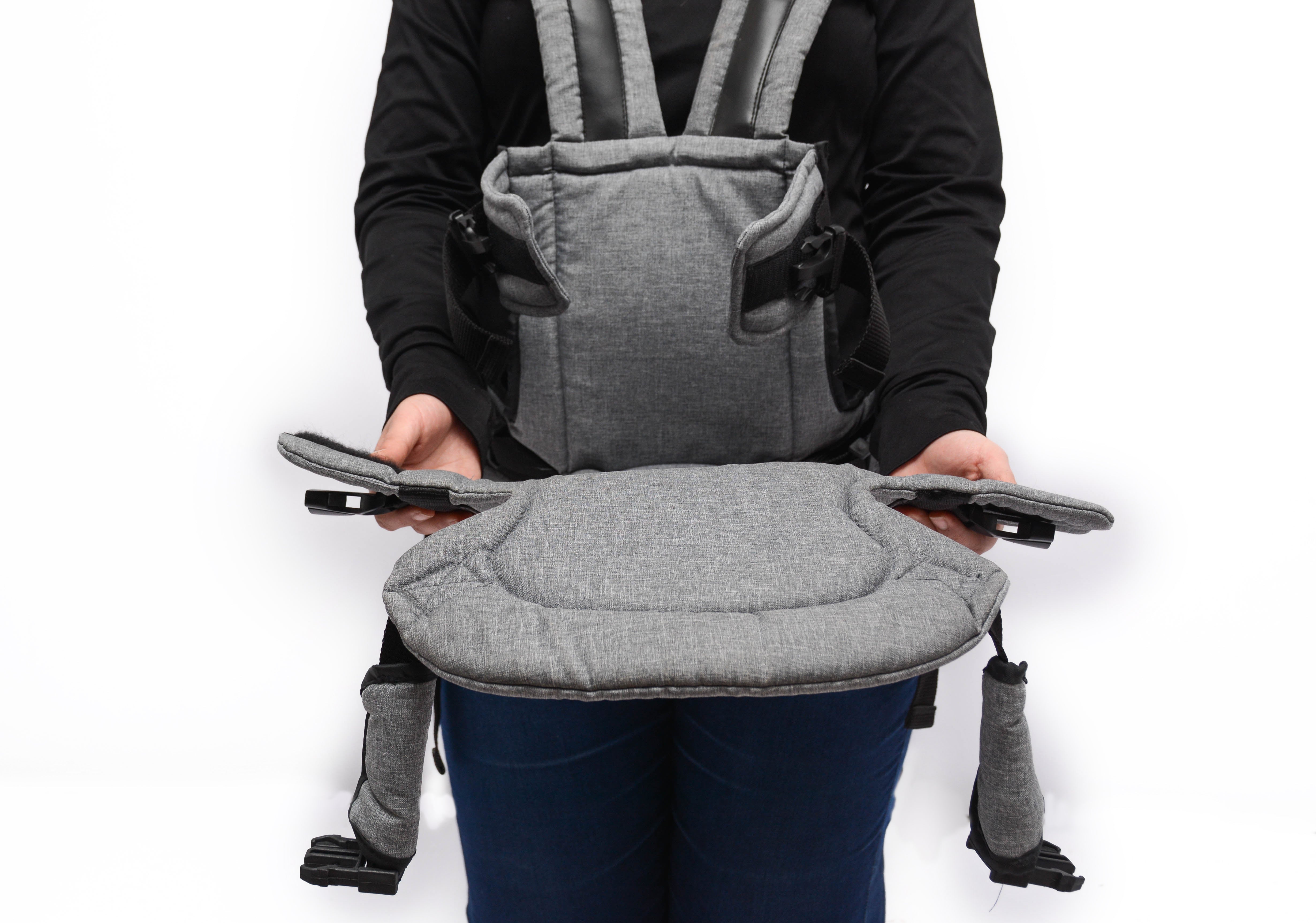 Petit Bebe Baby Carrier - Grey