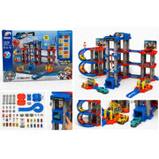 Paw Patrol Parking Racing Track & Garage Playset – 93 Pcs