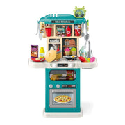 Kids Home Chef Kitchen Playset – 63 Pcs