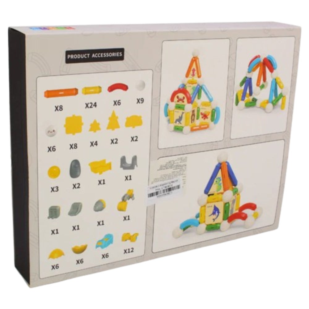 Mini Engineering Magnetic Rod Set - 110 Pcs