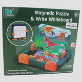 Magnetic Puzzle & Whiteboard – Fun & Learning in One