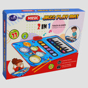Interactive Music Mat for Toddlers – Piano & Drum Set