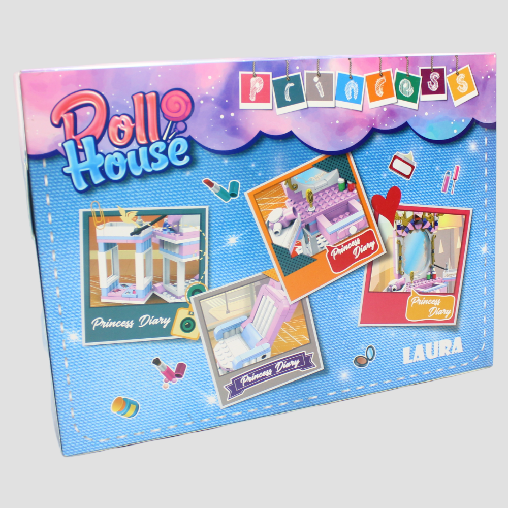 World Doll House LAURA & Dressing Table
