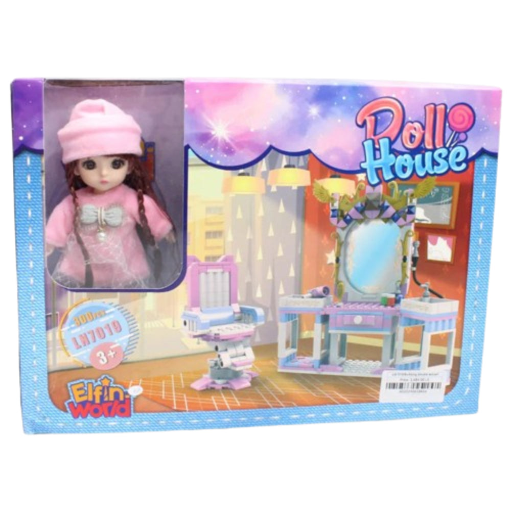 World Doll House LAURA & Dressing Table - Toys