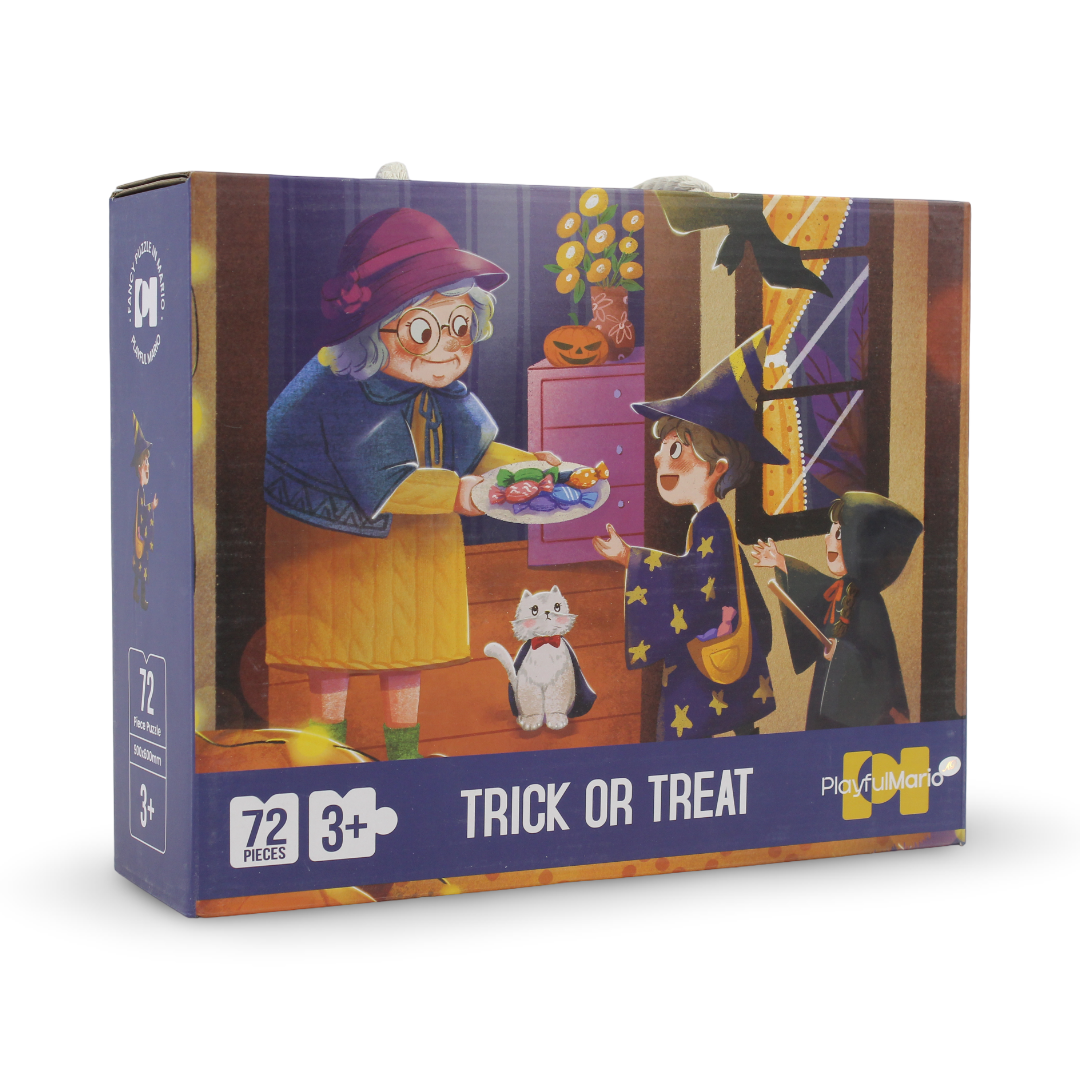 Trick or Treat Jigsaw Puzzle – 72 Pcs