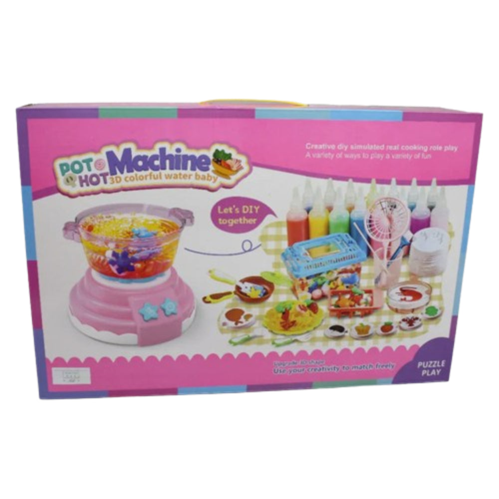Pot Hot Machine - 3D Colorful Water Baby
