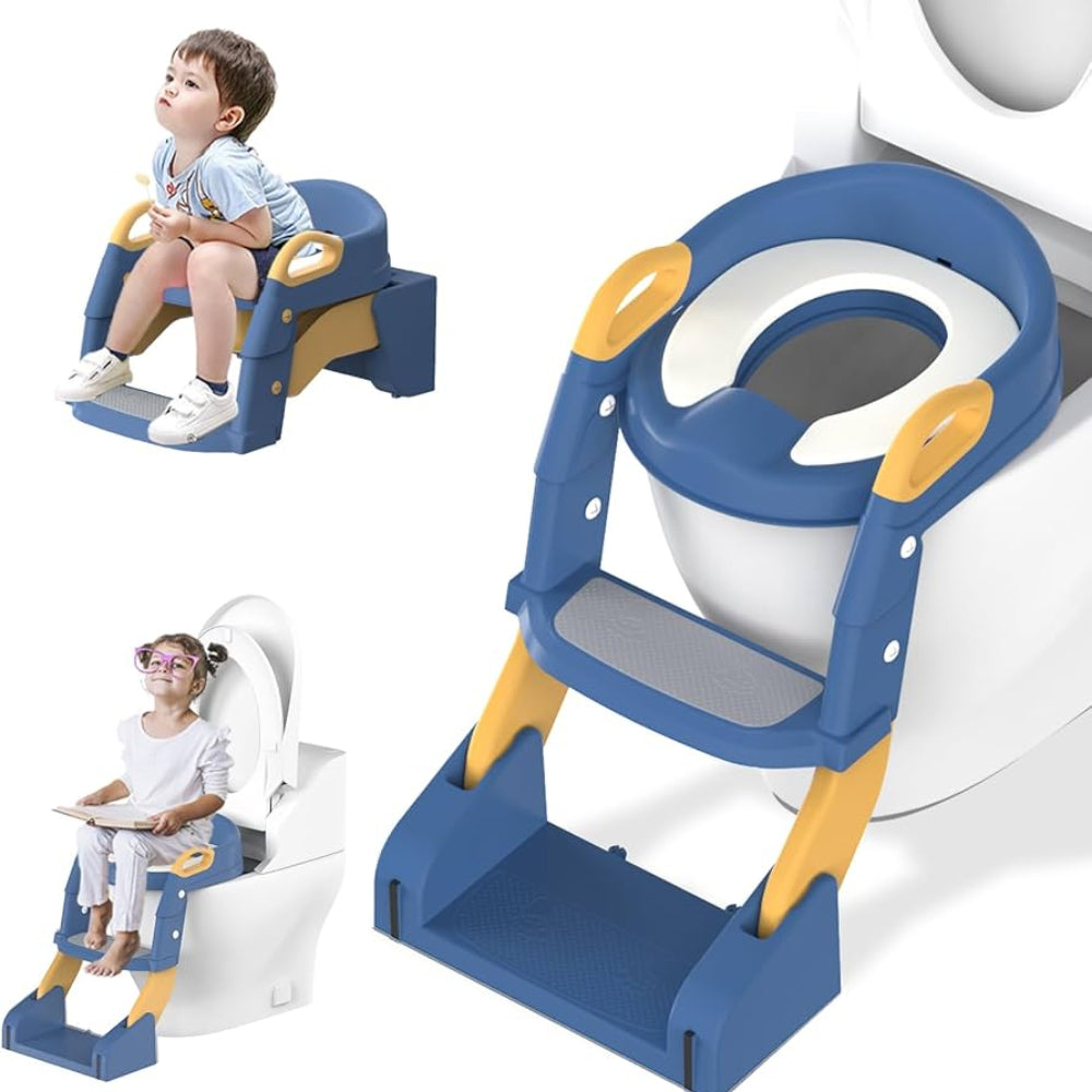 Toimoys Baby Multifunctional Toilet Bowl 3-in-1 – Blue