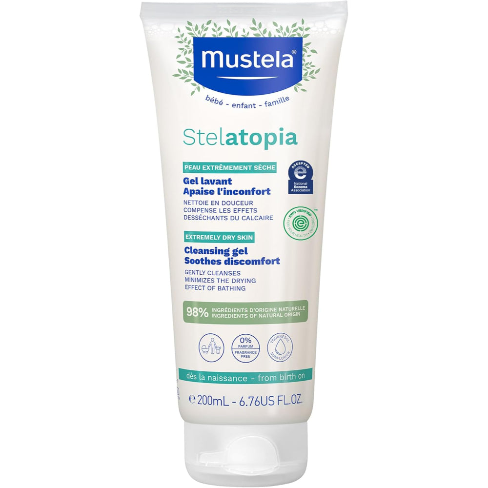 Mustela Stelatopia Cleansing Gel 200ml