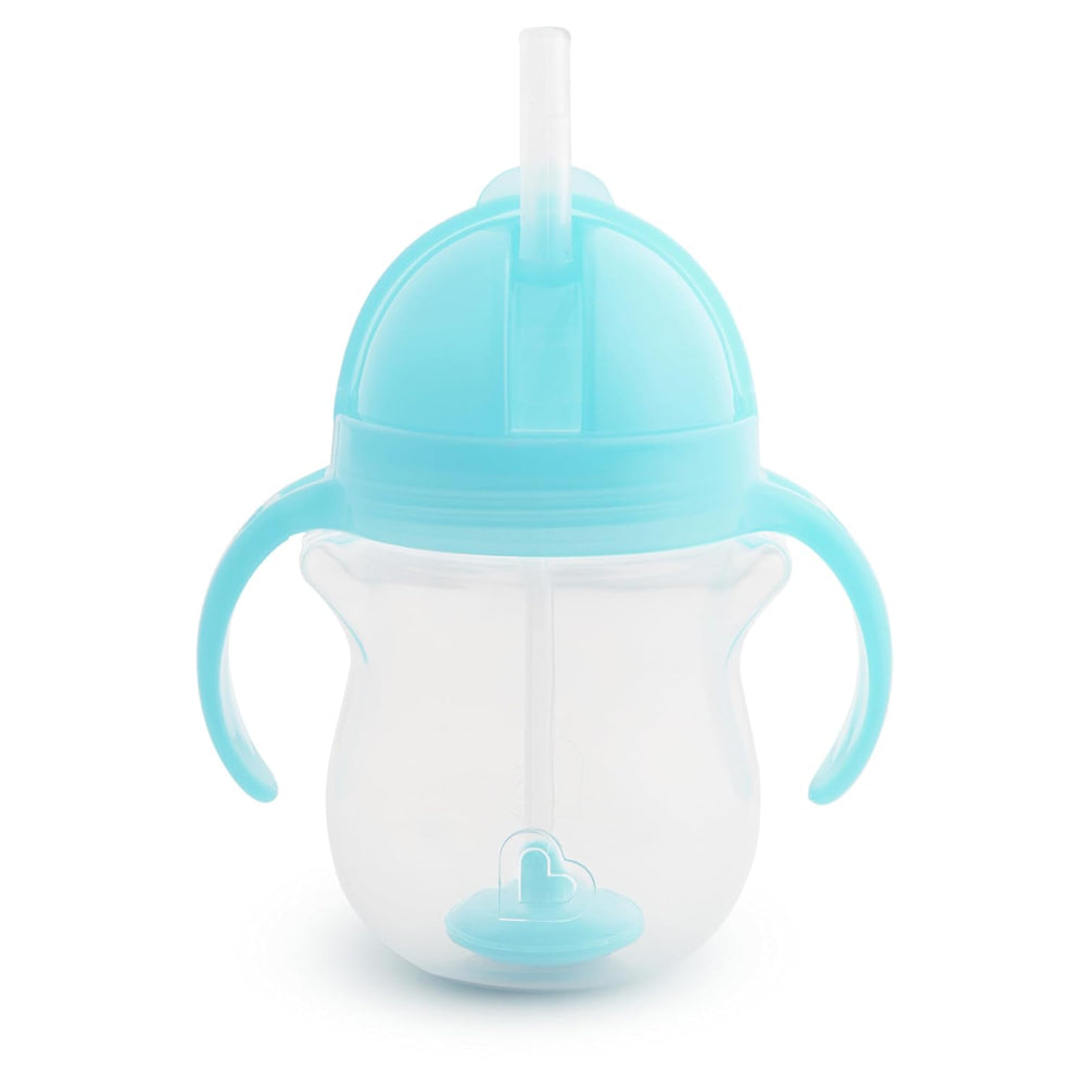 Munchkin Any Angle™ Click Lock Weighted Straw Trainer Cup 7 oz - Blue