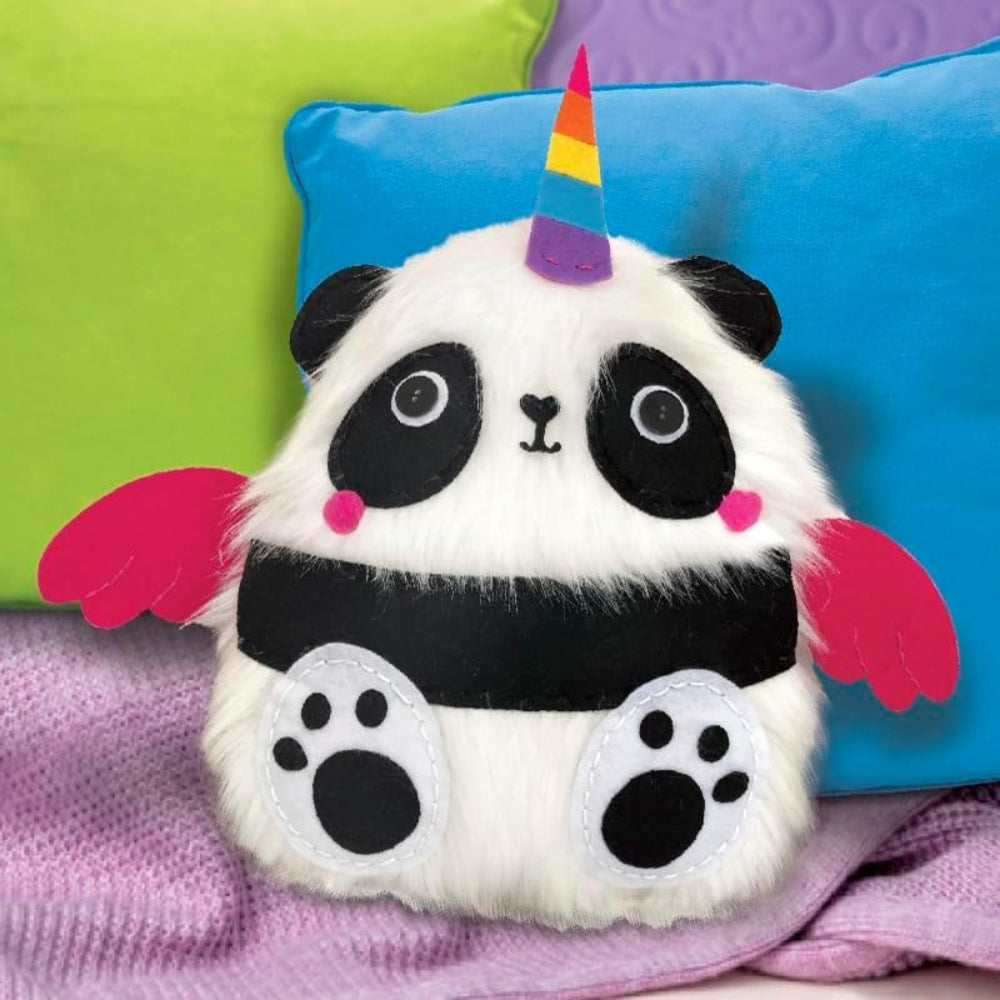 Sew-Star Furry Pillow Sewing – Panda