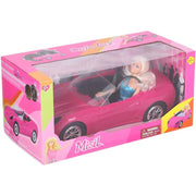 Defa Lucy Misil Pink Doll Car – Compact & Fun Ride for Girls
