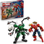 Lego Marvel Mech Battle: Spider-Man vs. Doc Ock Building Blocks Set – 135 Pcs