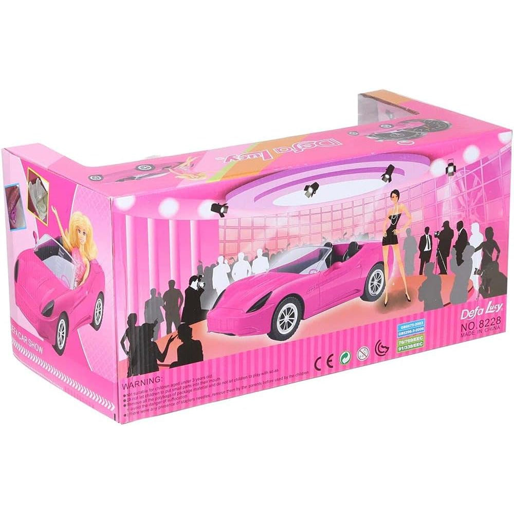 Defa Lucy Misil Pink Doll Car – Compact & Fun Ride for Girls