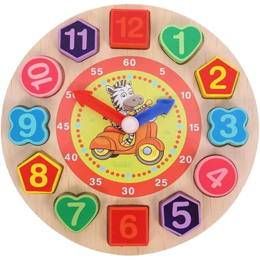 Animals Wooden Digital Clock Bead - Toys - Bright Future