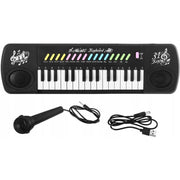 Multifunctional USB Electronic Organ with Microphone
