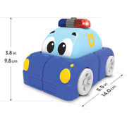Kids Hits TransformMates Speedy Pup Toy Police Car