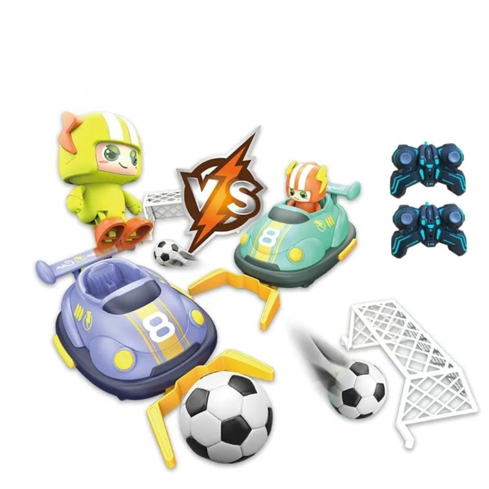 2.4G Remote Control Football Match Bumper Car Set