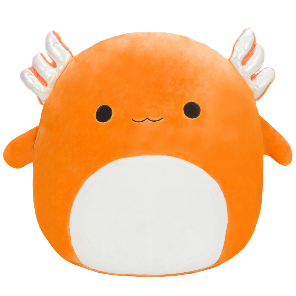 Squishmallows HugMees 10 Inches - Nico the Orange Axolotl