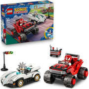 Lego Sonic the Hedgehog Silver's Car vs. Knuckles' Monster Truck – 378 Pcs